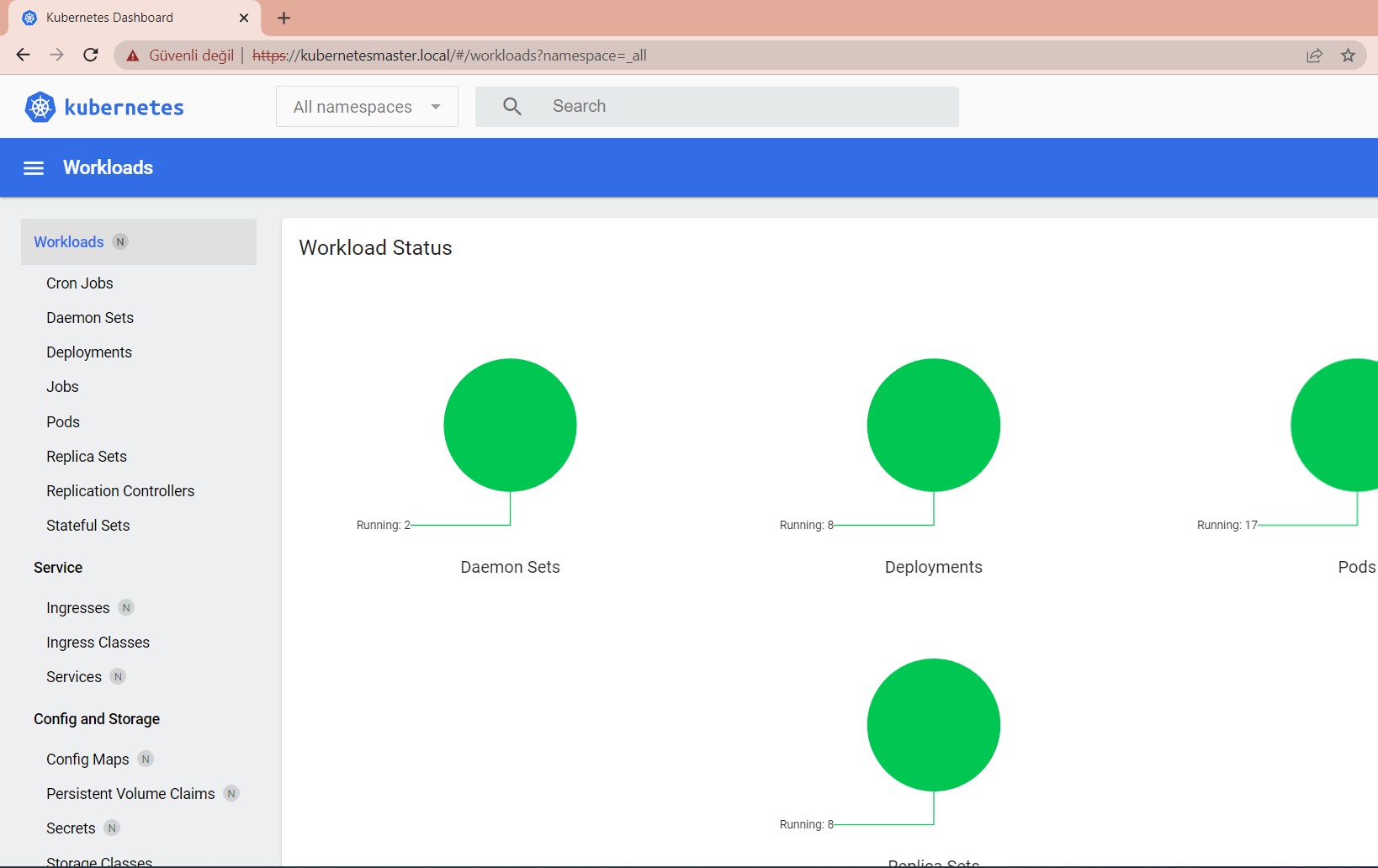 Nginx Ingress ve cert-manager ile Kubernetes Dashboard'u Uzaktan Erişebilir Hale Getirme